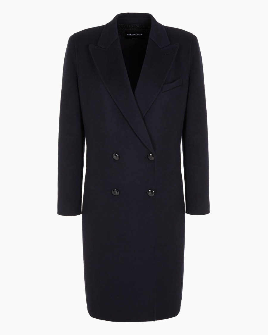 The world of armani CAPPOTTO DOPPIOPETTO IN LANA DOUBLE ASV
