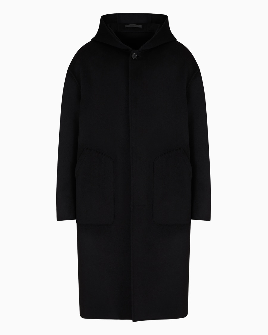 The world of armani CAPPOTTO IN PANNO DI CASHMERE DOUBLE