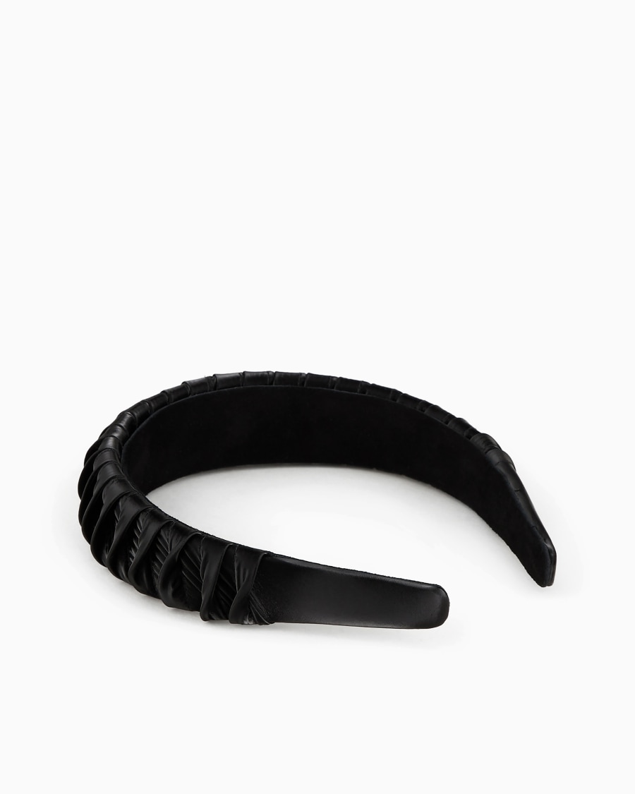 The World Of Armani CERCHIETTO IN TESSUTO EFFETTO ONDE 3D