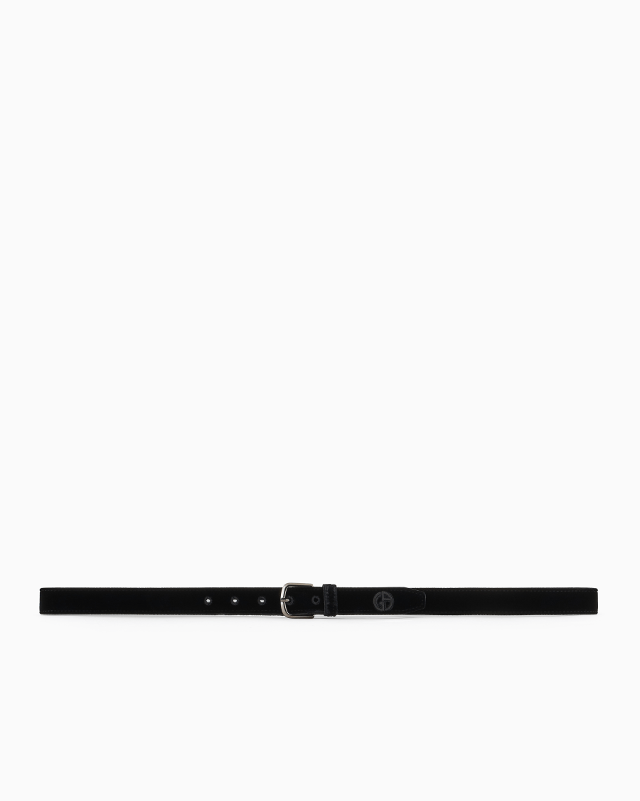 The World Of Armani CINTURA IN VELLUTO CON ARDIGLIONE