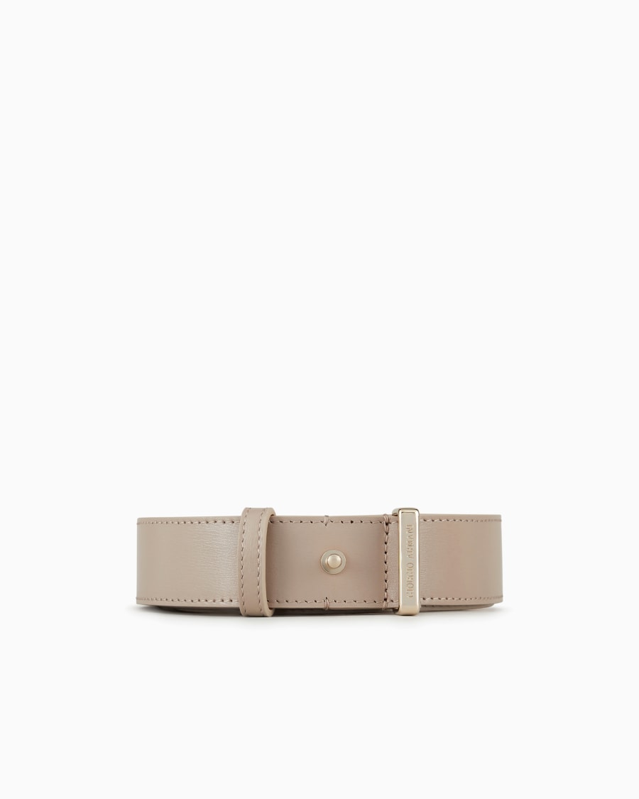 The world of armani CINTURA LA PRIMA IN PELLE PALMELLATA