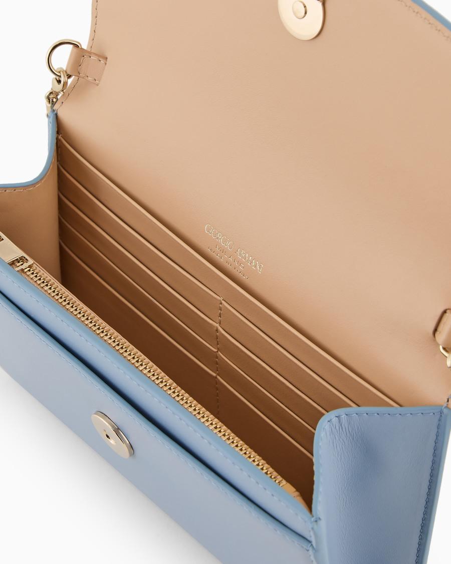 The World Of Armani CLUTCH LA PRIMA IN PELLE LUCIDA ASV