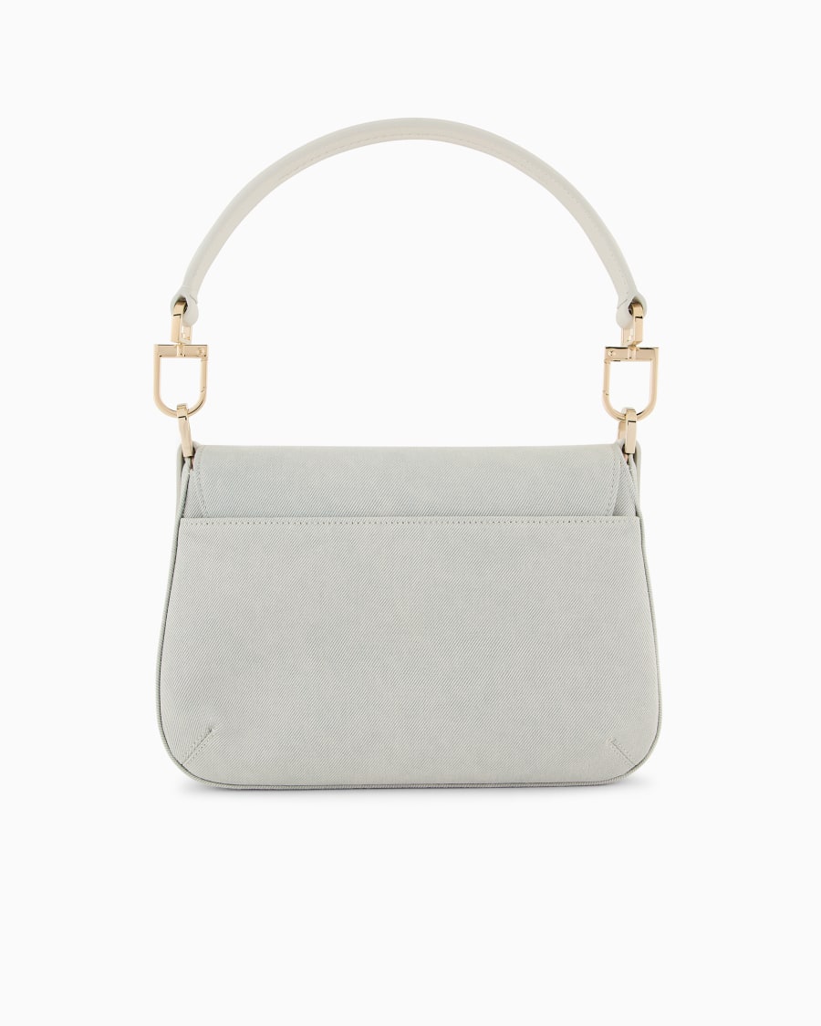The World Of Armani DENIM COLLECTION BORSA A MANO PICCOLA LA PRIMA SOFT IN DENIM