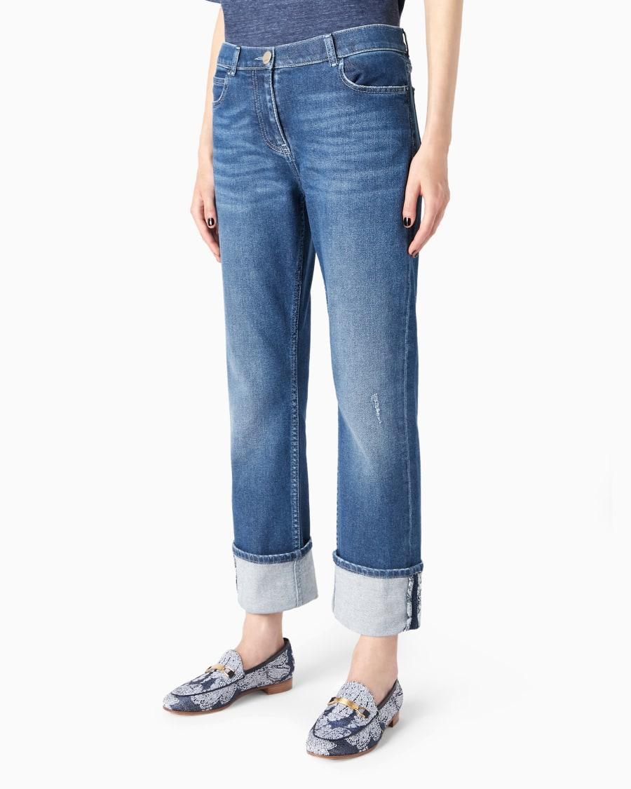 The World Of Armani DENIM COLLECTION JEANS 5-TASCHE IN DENIM DI COTONE STRETCH