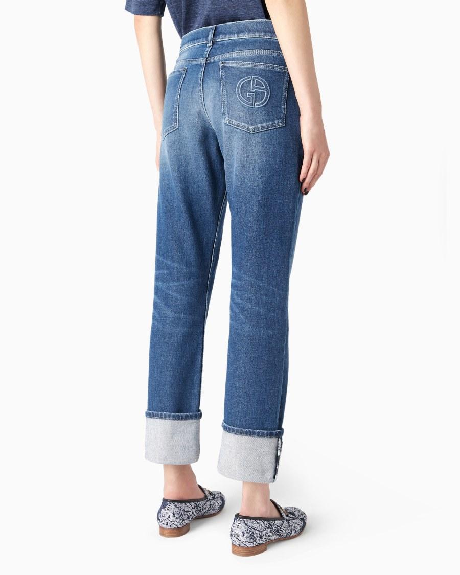 The World Of Armani DENIM COLLECTION JEANS 5-TASCHE IN DENIM DI COTONE STRETCH