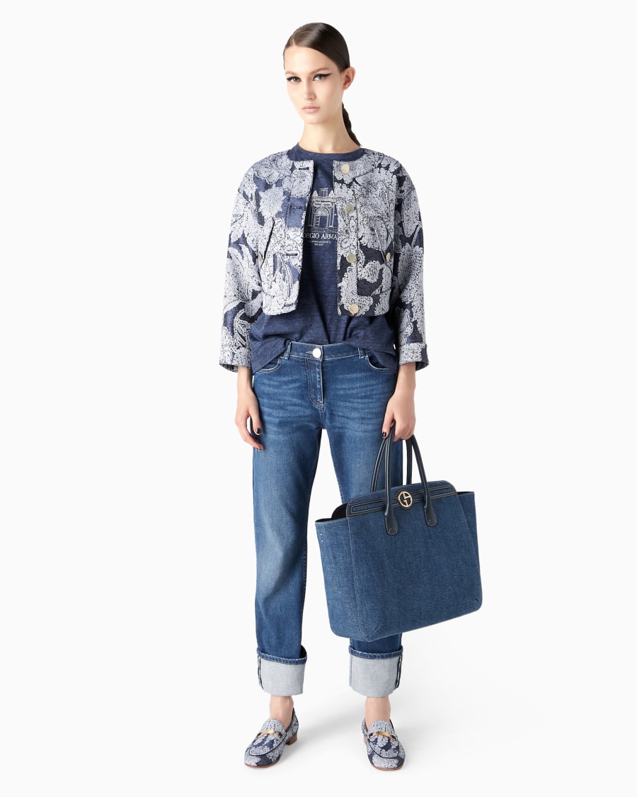 The World Of Armani DENIM COLLECTION JEANS 5-TASCHE IN DENIM DI COTONE STRETCH