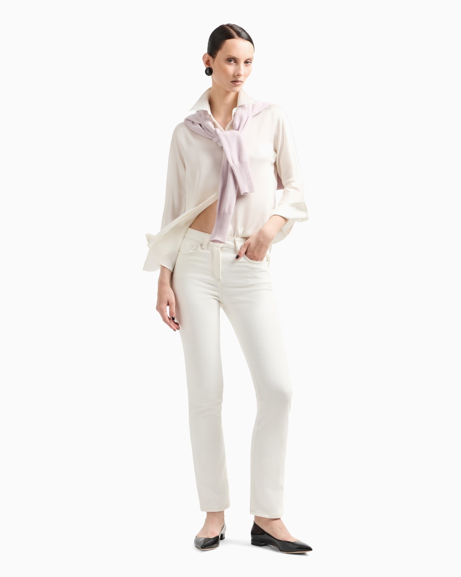 The World Of Armani DENIM COLLECTION JEANS 5-TASCHE IN DENIM DI COTONE STRETCH