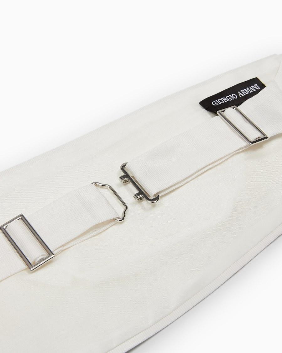 The World Of Armani FASCIA DA SMOKING IN RASO DI SETA