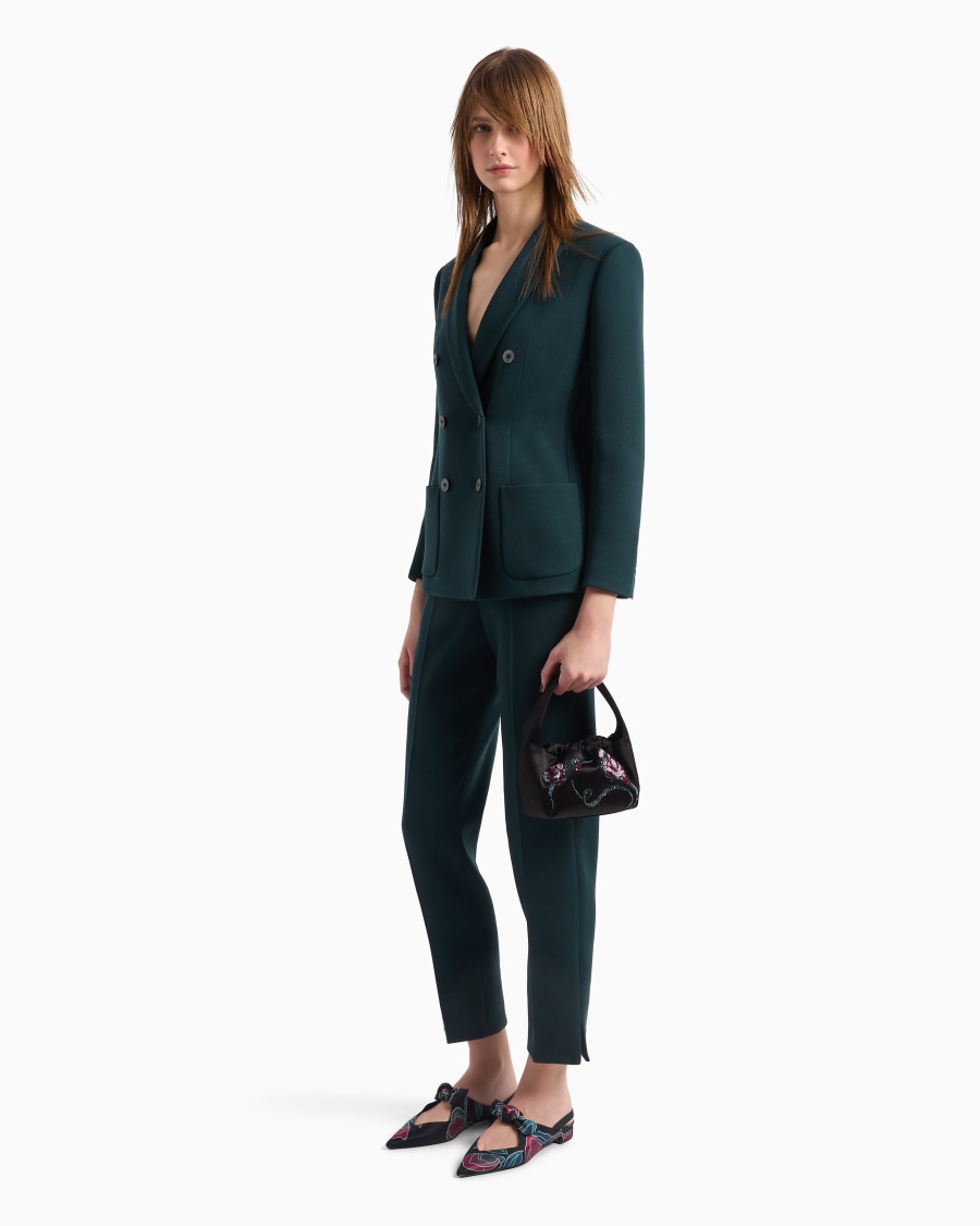 The World Of Armani GIACCA DOPPIOPETTO IN LANA DOUBLE STRETCH