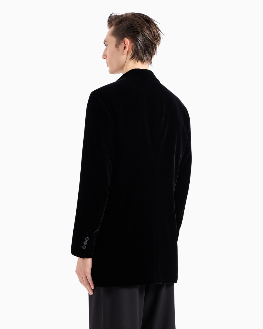 The World Of Armani GIACCA LINEA HERITAGE MONOPETTO IN VELLUTO