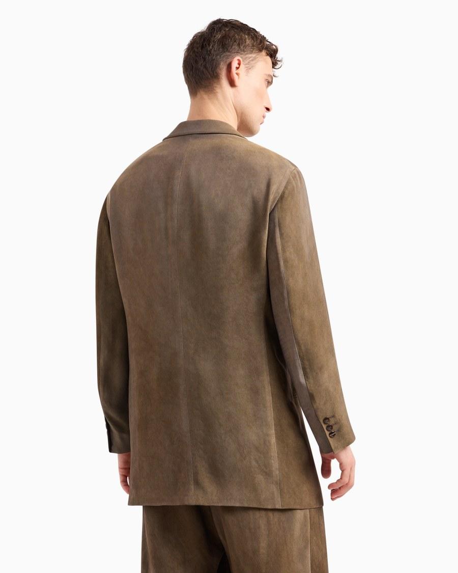 The World Of Armani GIACCA LINEA HERITAGE MONOPETTO IN VISCOSA