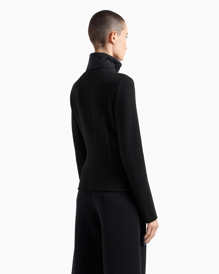 The World Of Armani GIACCA MONOPETTO IN JERSEY DI VISCOSA ASV