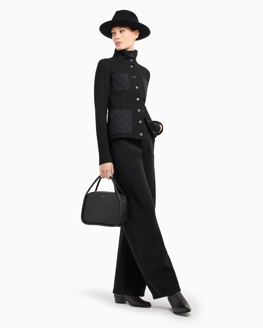 The World Of Armani GIACCA MONOPETTO IN JERSEY DI VISCOSA ASV