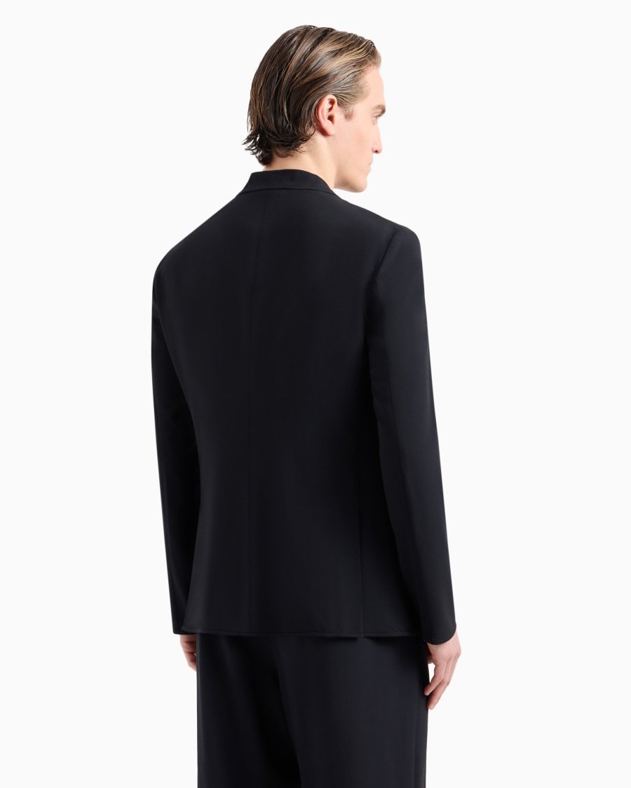 The World Of Armani GIACCA MONOPETTO IN LANA VERGINE