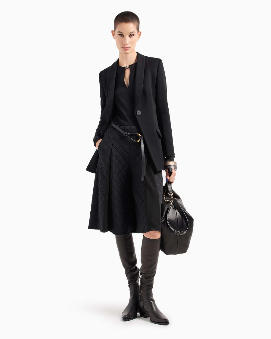 The World Of Armani GIACCA MONOPETTO IN LANA VERGINE