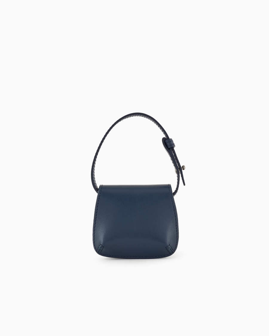 The World Of Armani GIORGIO ARMANI NEVE BORSA CHARM MICRO LA PRIMA IN PELLE