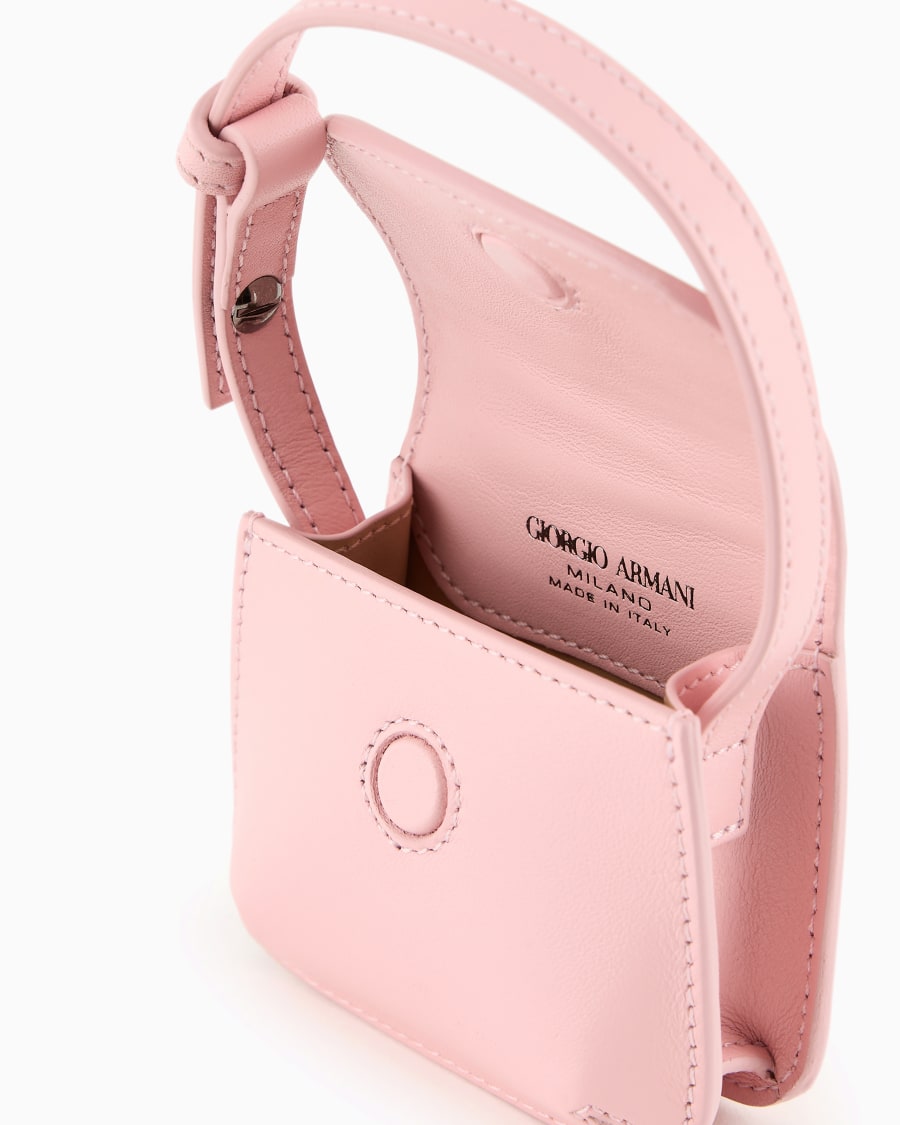 The World Of Armani GIORGIO ARMANI NEVE BORSA CHARM MICRO LA PRIMA IN PELLE