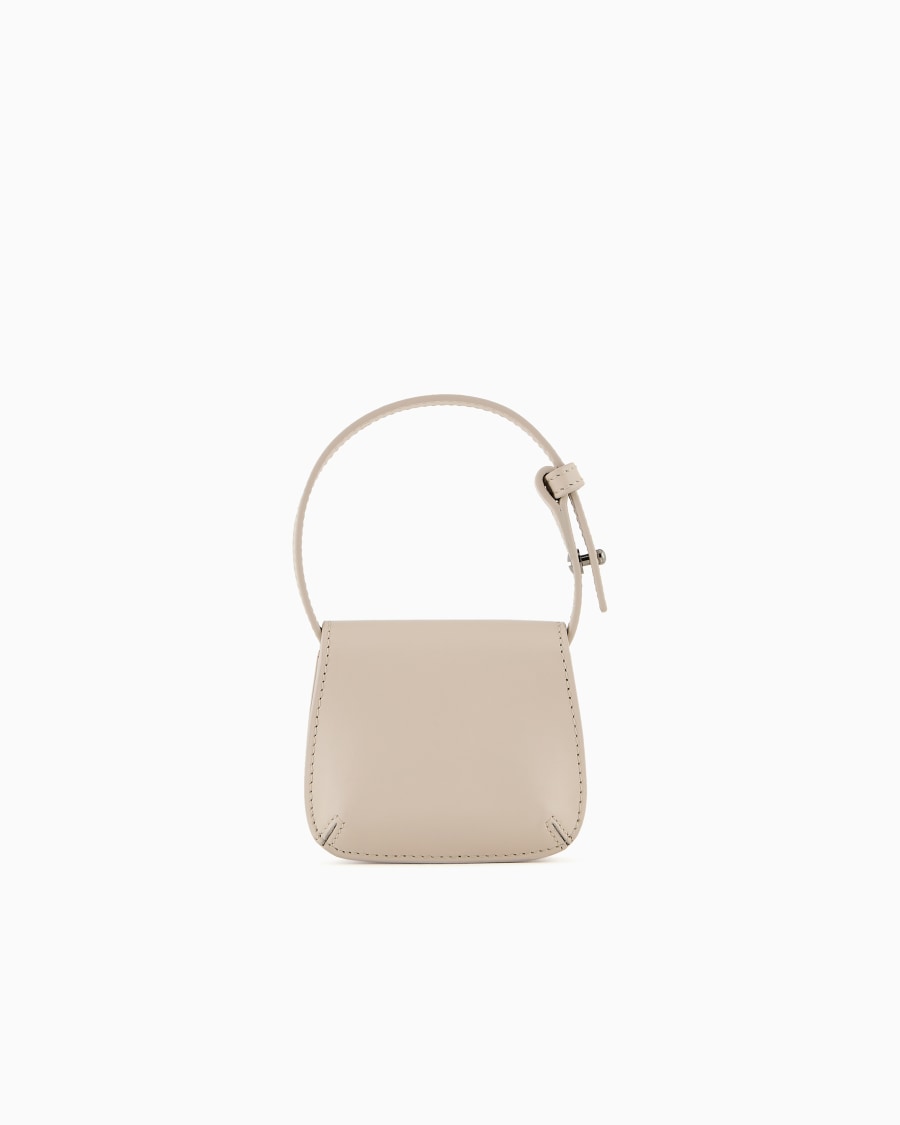 The World Of Armani GIORGIO ARMANI NEVE BORSA CHARM MICRO LA PRIMA IN PELLE