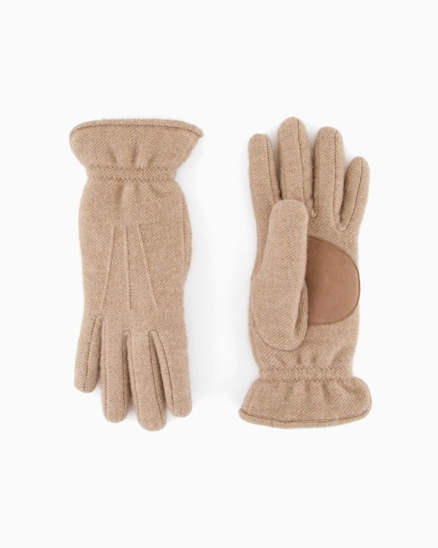 The world of armani GIORGIO ARMANI NEVE GUANTI IN CASHMERE