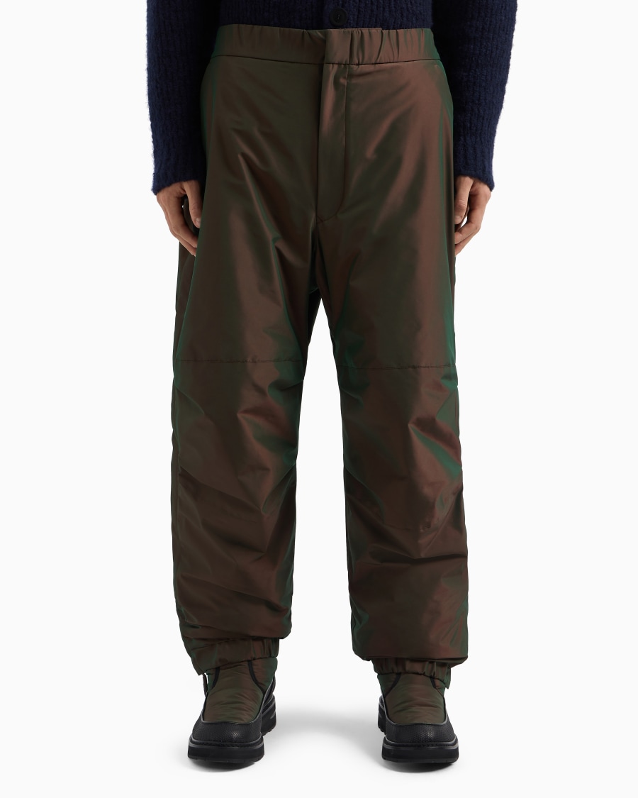 The World Of Armani GIORGIO ARMANI NEVE PANTALONI DA SCI IN TESSUTO CANGIANTE