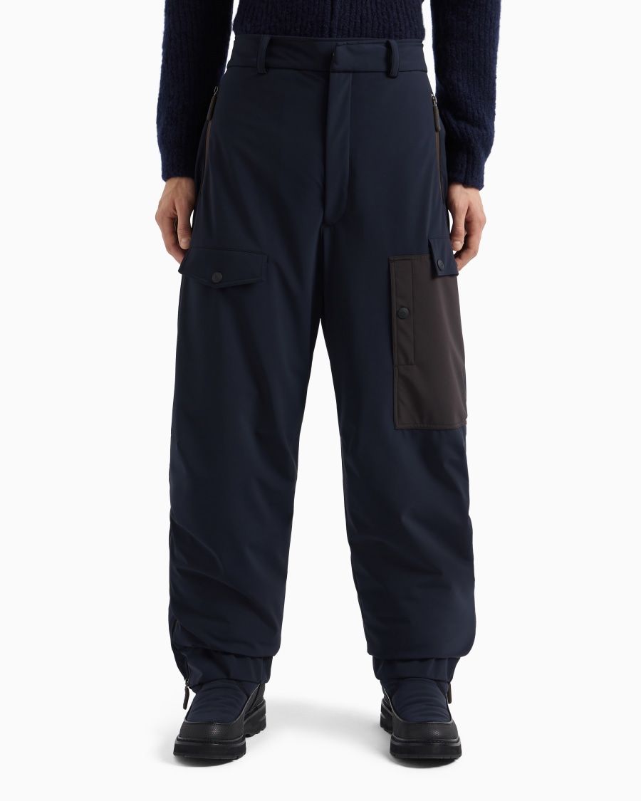 The World Of Armani GIORGIO ARMANI NEVE PANTALONI DA SCI IN TESSUTO WATERPROOF