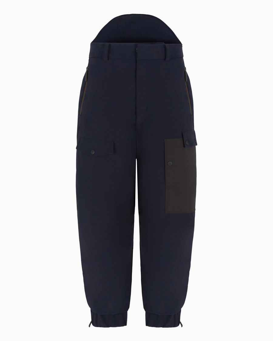The world of armani GIORGIO ARMANI NEVE PANTALONI DA SCI IN TESSUTO WATERPROOF