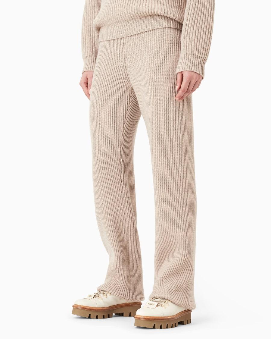The World Of Armani GIORGIO ARMANI NEVE PANTALONI IN CASHMERE A COSTE
