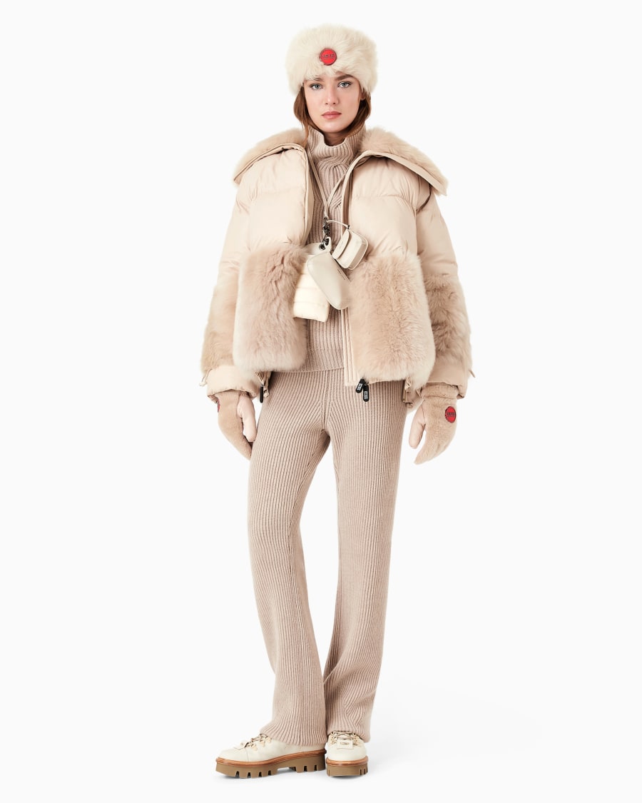 The World Of Armani GIORGIO ARMANI NEVE PANTALONI IN CASHMERE A COSTE
