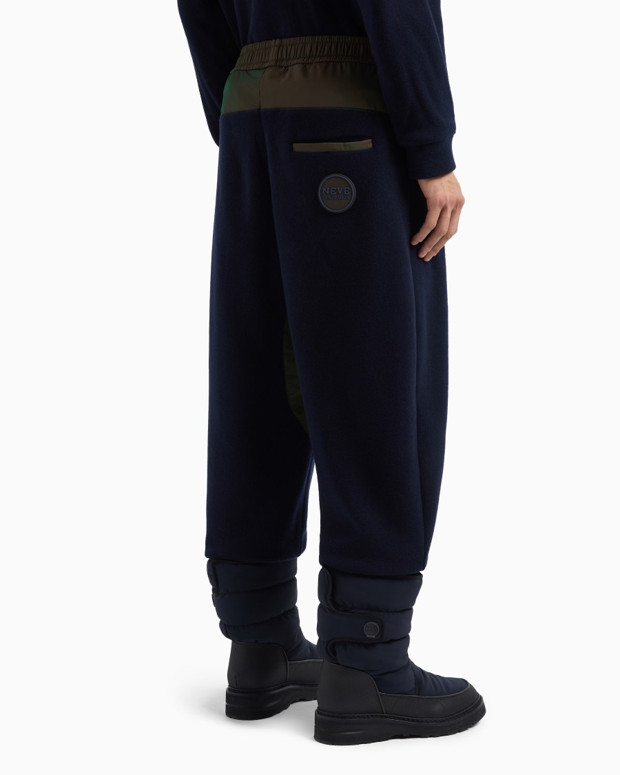 The World Of Armani GIORGIO ARMANI NEVE PANTALONI IN CASHMERE E COTONE