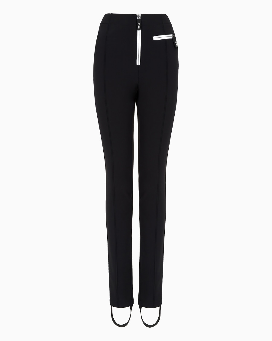 The world of armani GIORGIO ARMANI NEVE TECHNICAL STRETCH SKI LEGGINGS WITH STIRRUPS