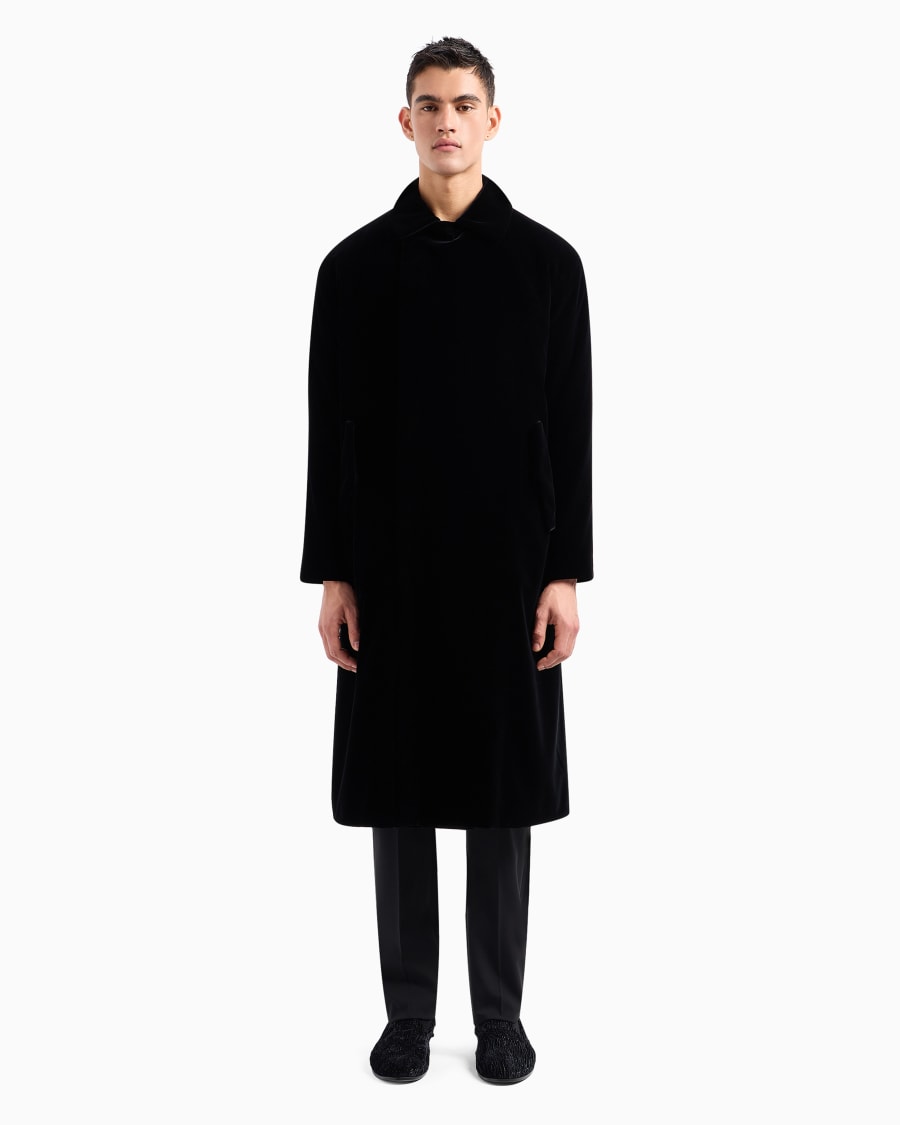 The World Of Armani GIORGIO'S CAPPOTTO LUNGO IN VELLUTO