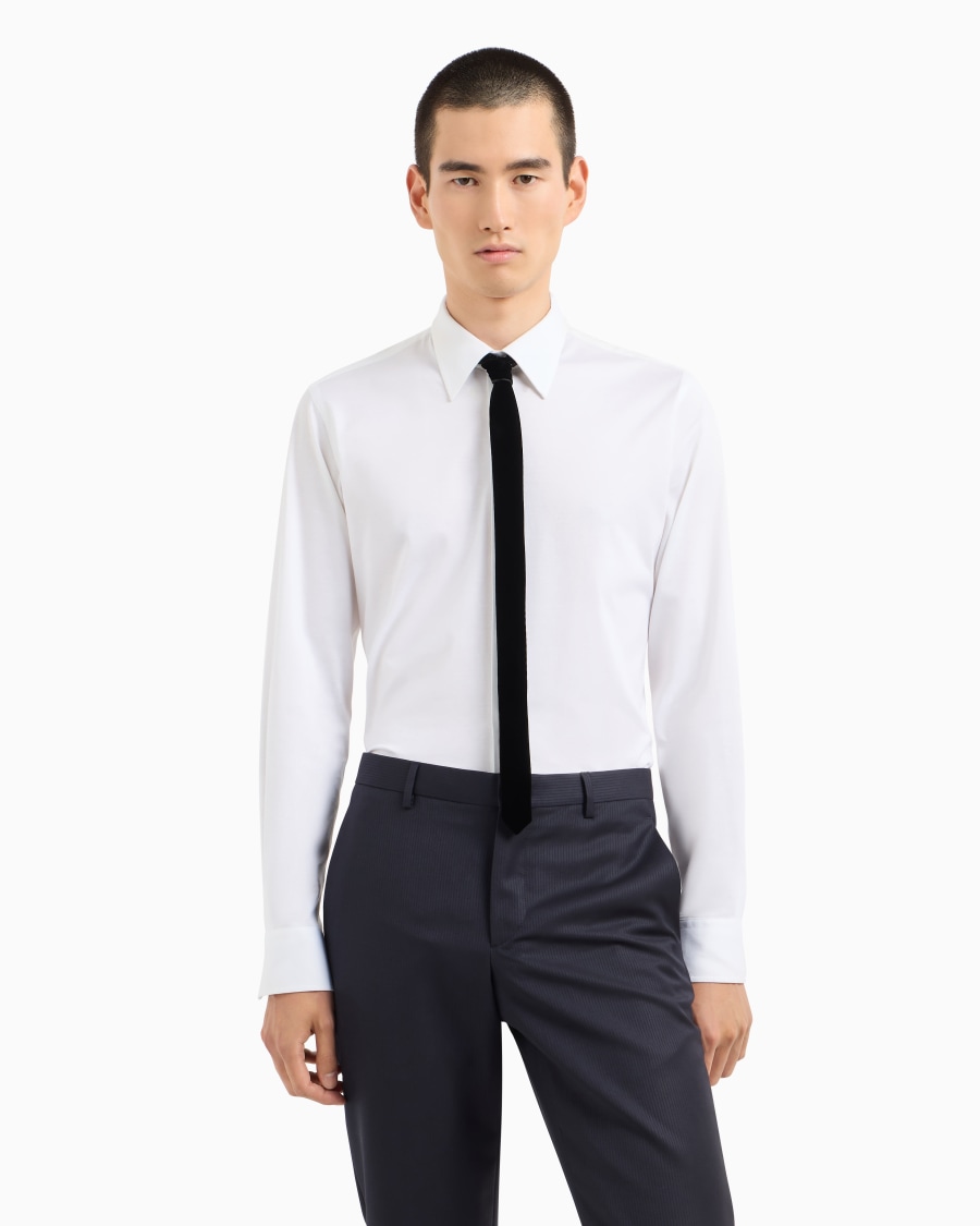 The World Of Armani GIORGIO'S CRAVATTA JACQUARD IN VISCOSA E CUPRO