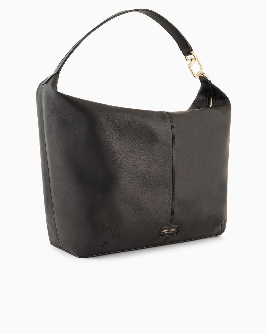 The World Of Armani HOBO BAG GRANDE LA PRIMA SOFT IN NAPPA ASV