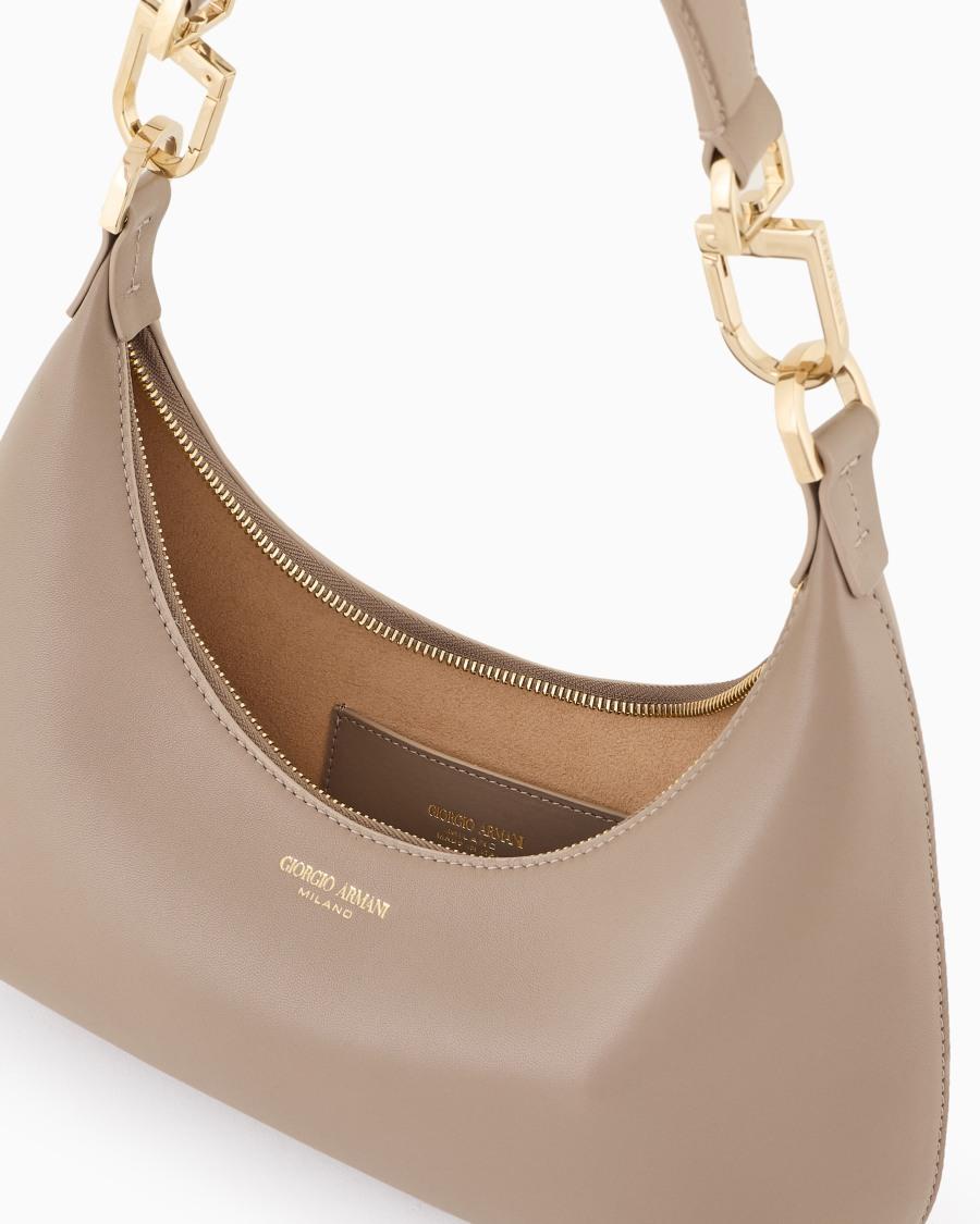 The World Of Armani HOBO BAG MEDIA LA PRIMA IN NAPPA