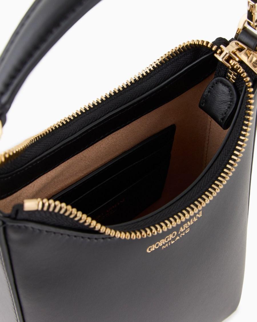 The World Of Armani HOBO BAG PICCOLA LA PRIMA IN PELLE