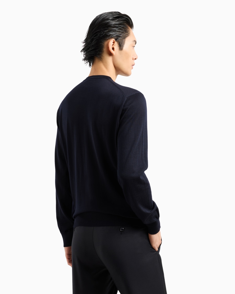 The World Of Armani MAGLIA GIROCOLLO IN LANA VERGINE