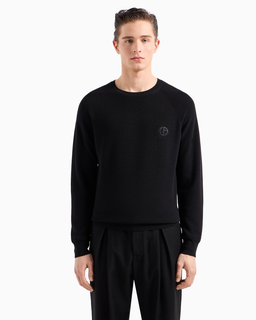 The World Of Armani MAGLIA GIROCOLLO IN LANA VERGINE