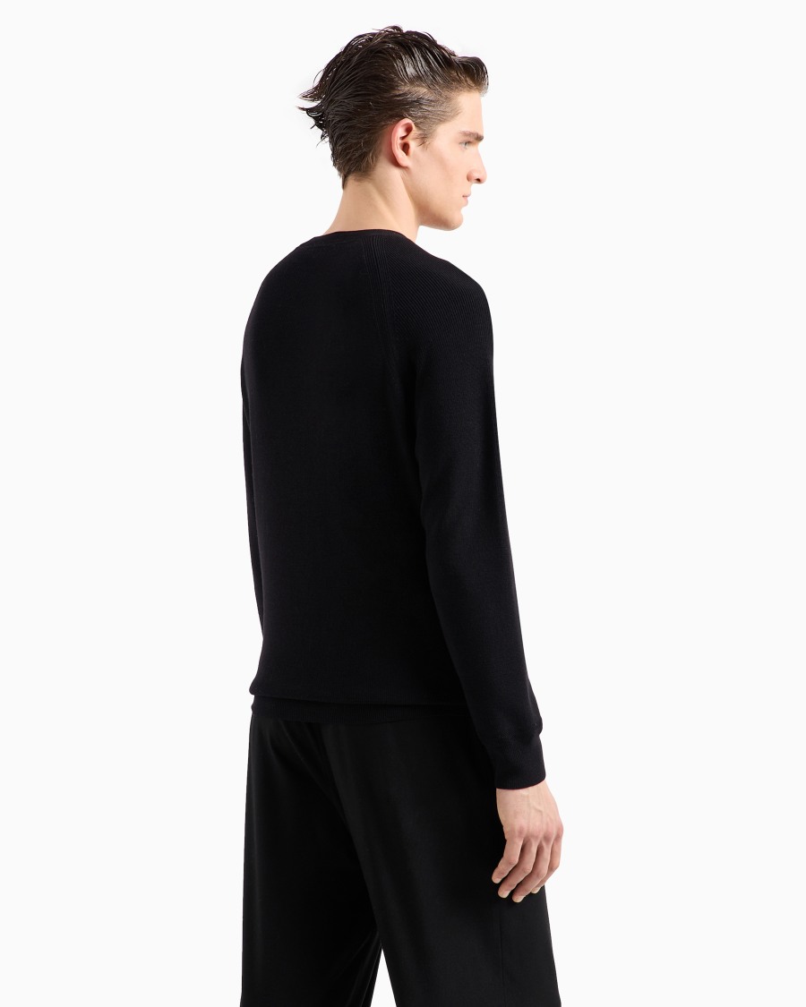 The World Of Armani MAGLIA GIROCOLLO IN LANA VERGINE