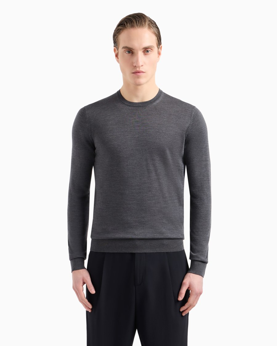 The World Of Armani MAGLIA GIROCOLLO IN LANA VERGINE