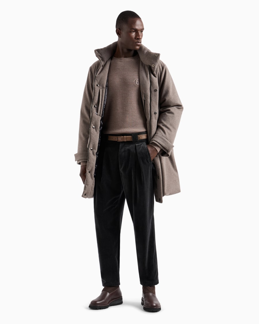 The World Of Armani MAGLIA GIROCOLLO IN LANA VERGINE