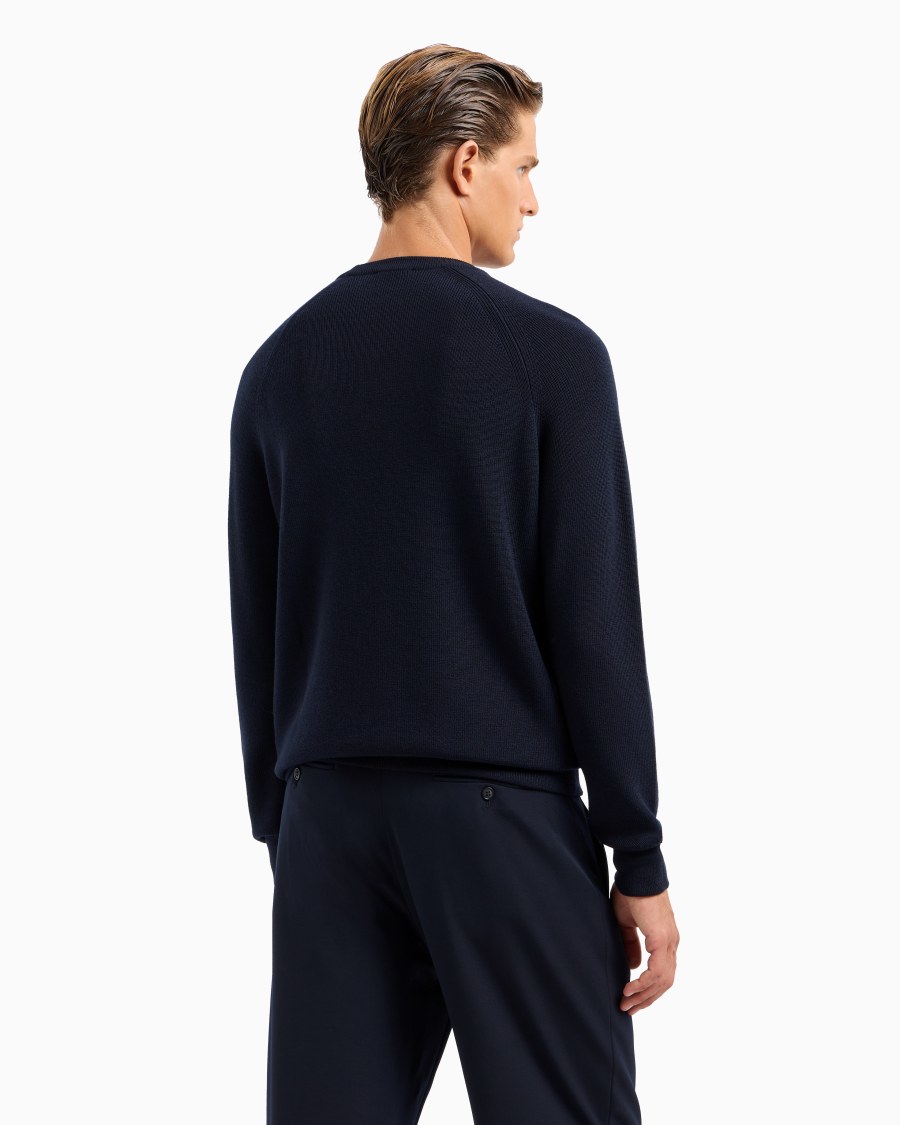 The World Of Armani MAGLIA GIROCOLLO IN LANA VERGINE