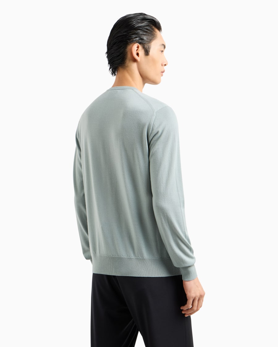 The World Of Armani MAGLIA GIROCOLLO IN PURA LANA VERGINE