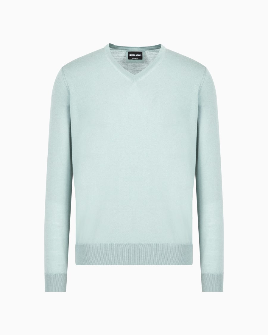 The World Of Armani MAGLIA GIROCOLLO IN PURA LANA VERGINE