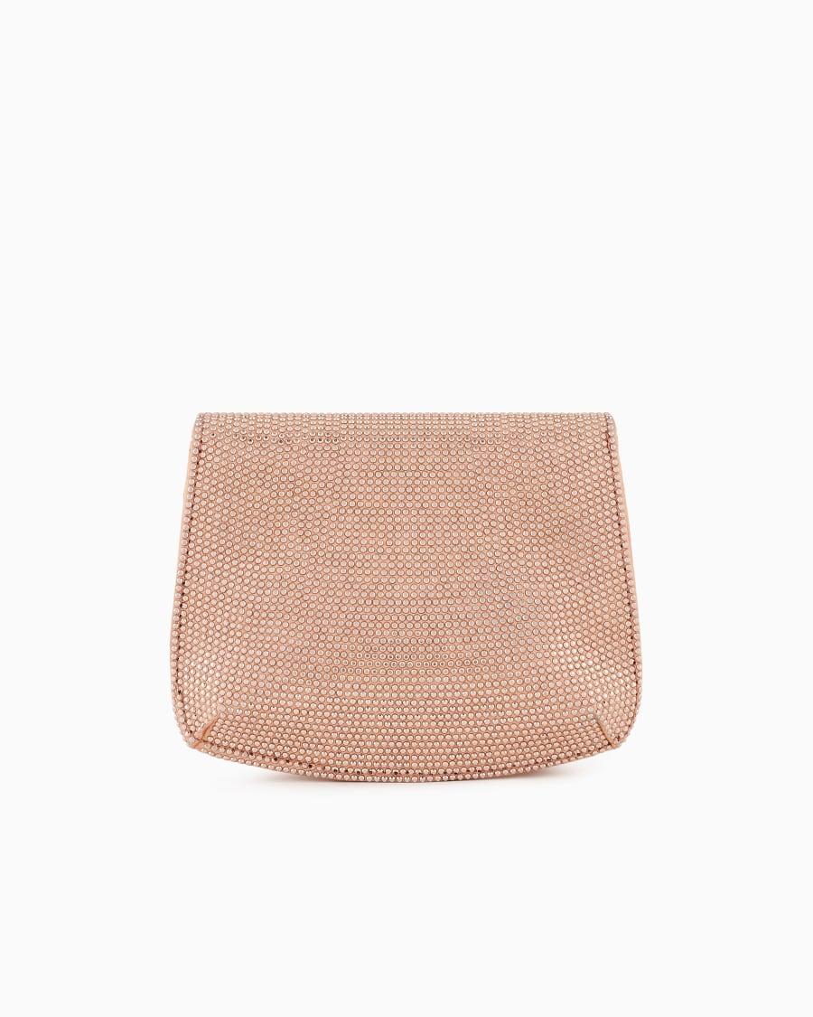 The World Of Armani MINI BAG LA PRIMA IN RASO E MICRO BORCHIE