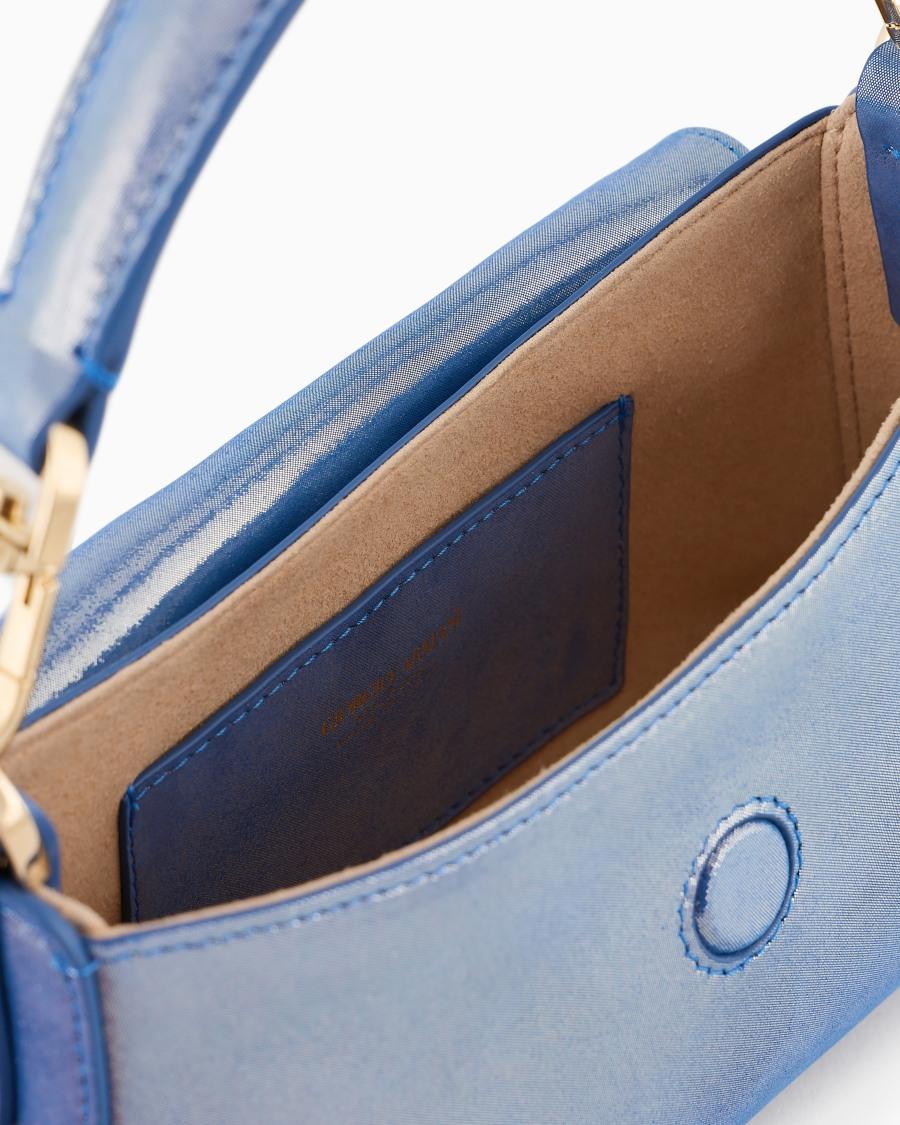 The World Of Armani MINI BORSA A MANO LA PRIMA IN NABUK BRILLANTE