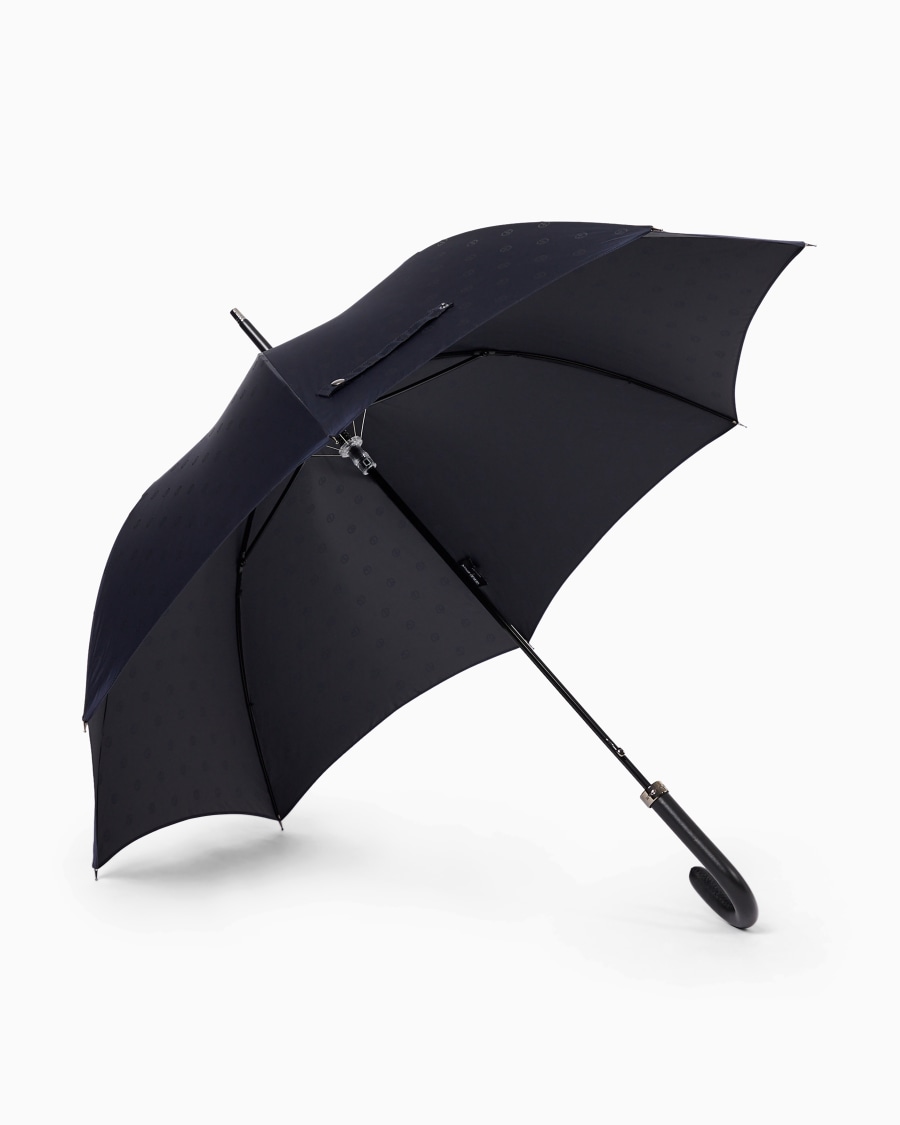 The World Of Armani OMBRELLO RICHIUDIBILE A SCATTO CON FANTASIA LOGO ALLOVER