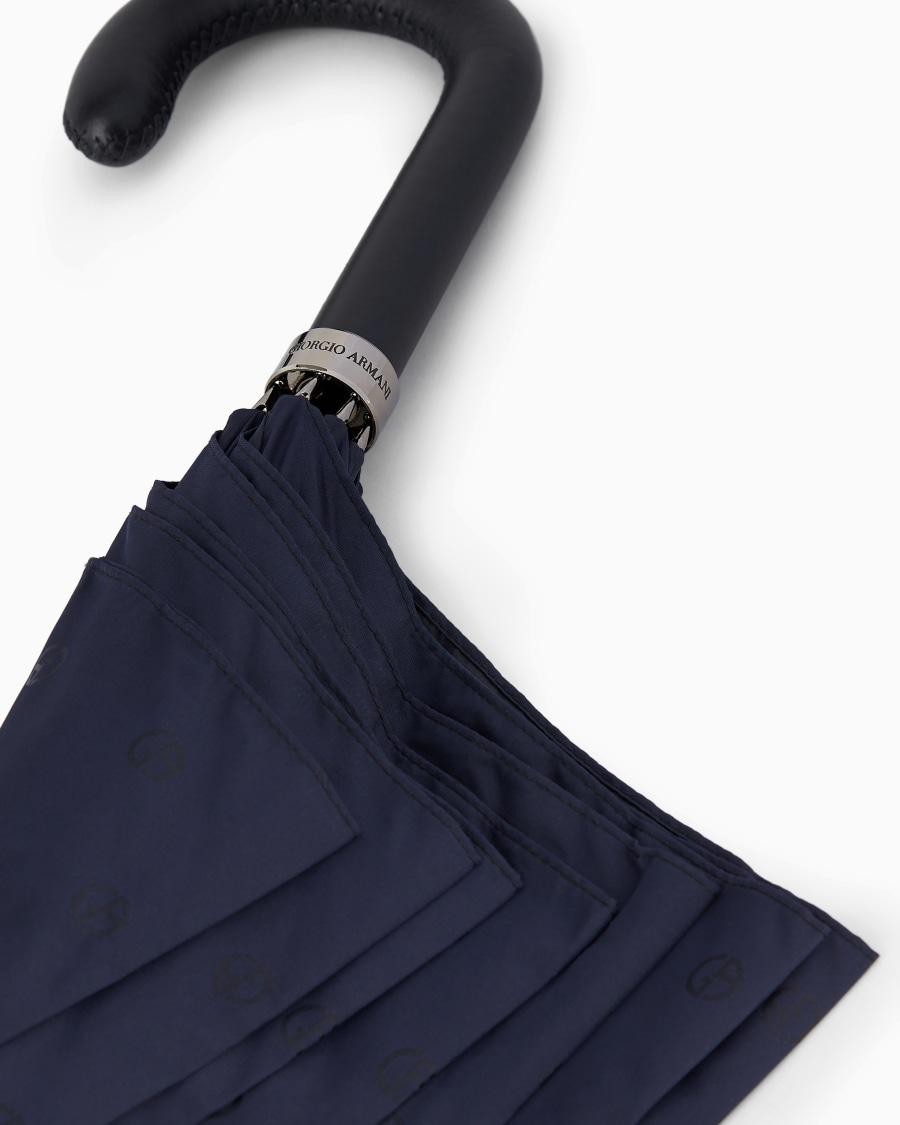 The World Of Armani OMBRELLO RICHIUDIBILE A SCATTO CON FANTASIA LOGO ALLOVER