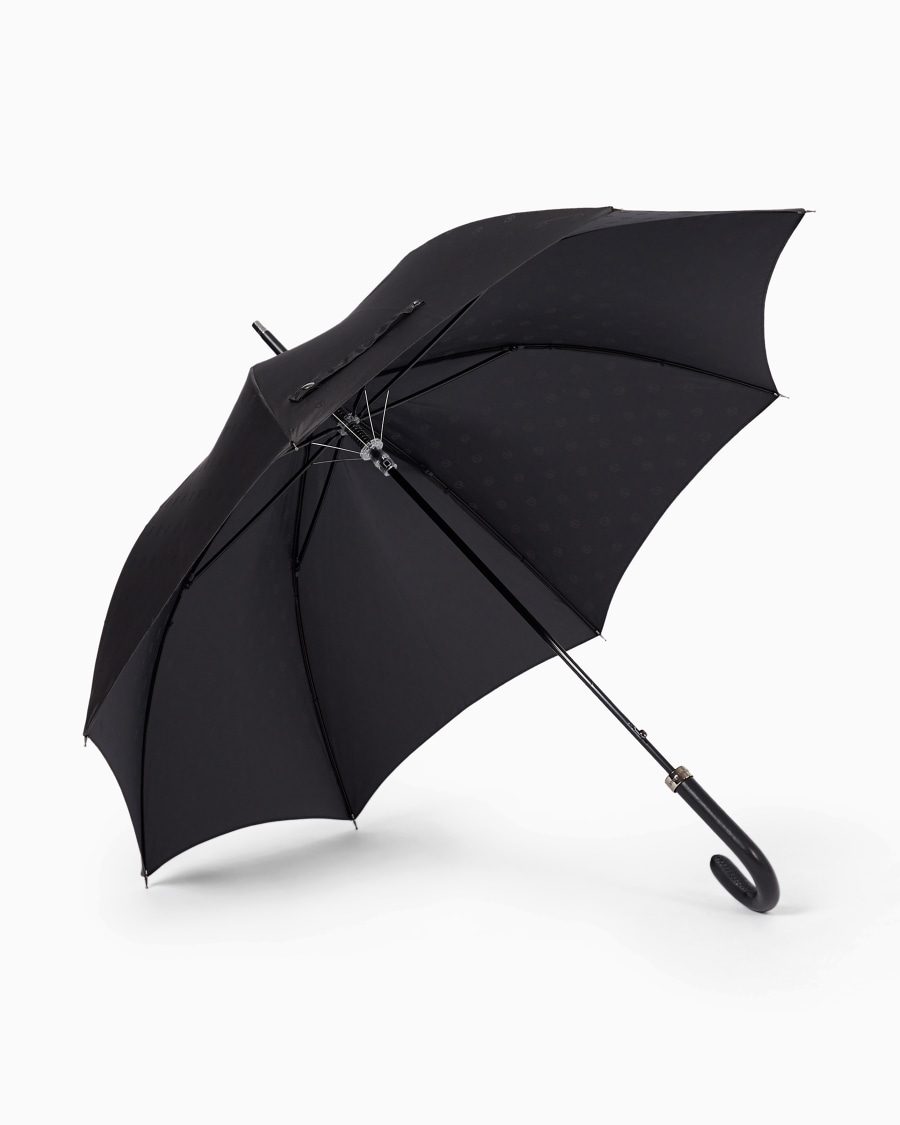 The World Of Armani OMBRELLO RICHIUDIBILE A SCATTO CON FANTASIA LOGO ALLOVER