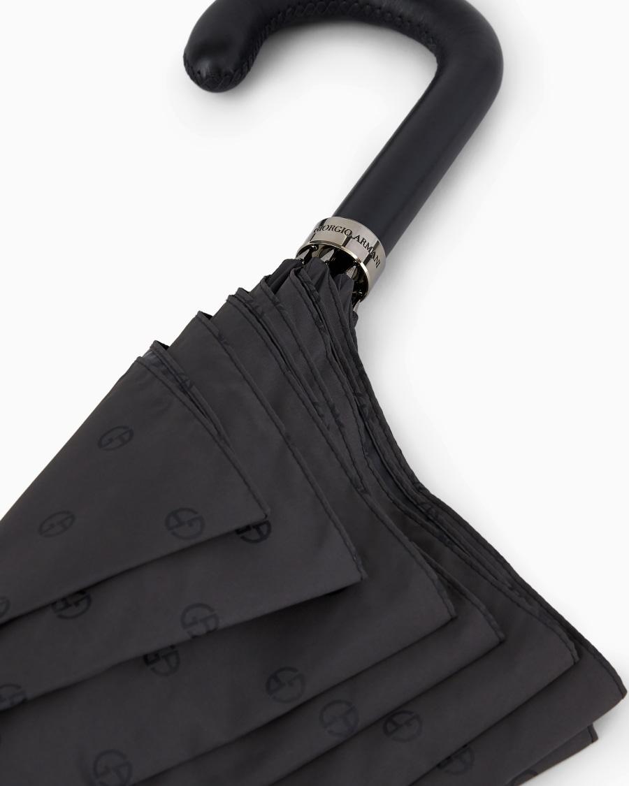 The World Of Armani OMBRELLO RICHIUDIBILE A SCATTO CON FANTASIA LOGO ALLOVER