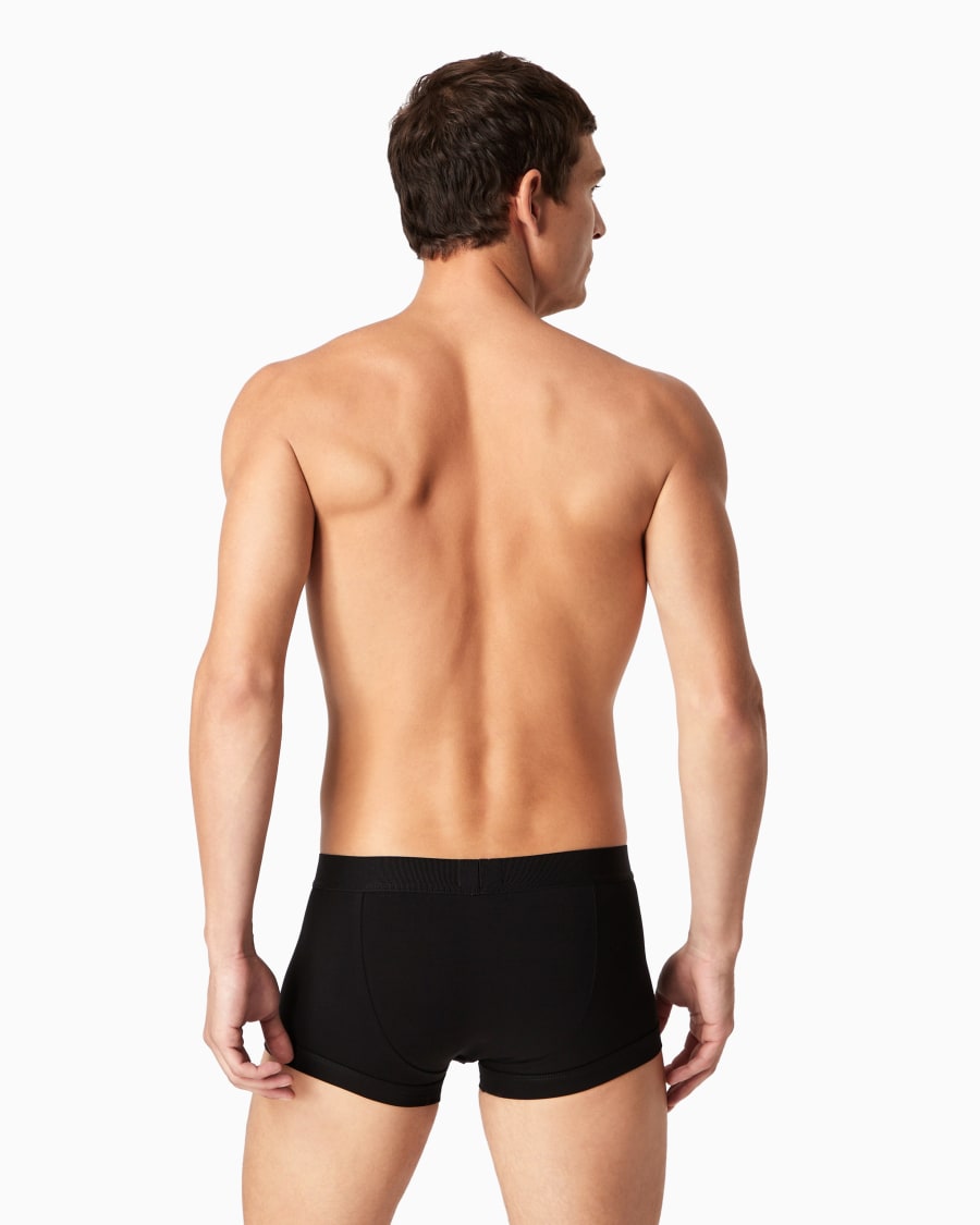 The World Of Armani PACK DUE BOXER IN COTONE ELASTICIZZATO